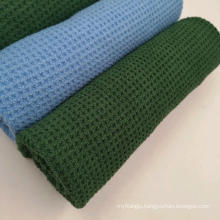 Custom Promotion waffle  microfiber golf waffle towel wholesale workout fitness towel